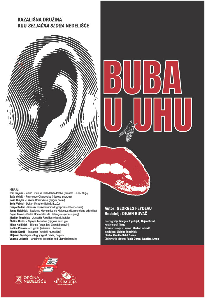 Kazališna družina KUU Seljačka sloga Nedelišće - Buba u uhu
