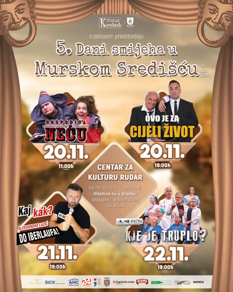 Stižu 5. dani smijeha